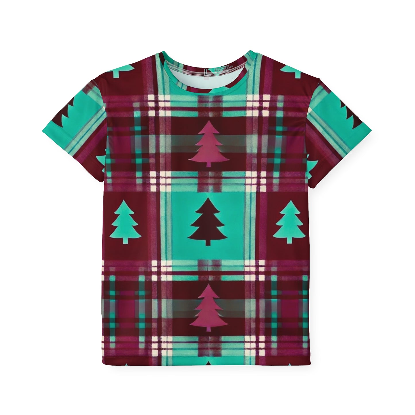 Holiday Pines Kids Sports Jersey (AOP)