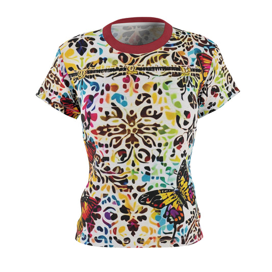 Butterfly Effect Women's Cut & Sew Tee (AOP)