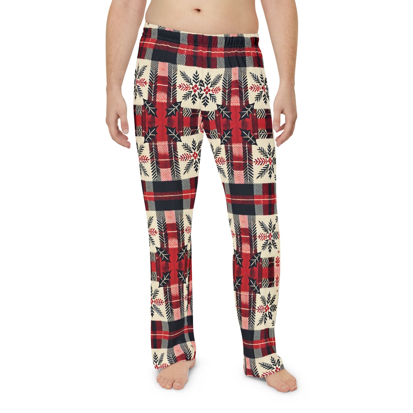 Mistletoe Mornings Men's Pajama Pants (AOP)