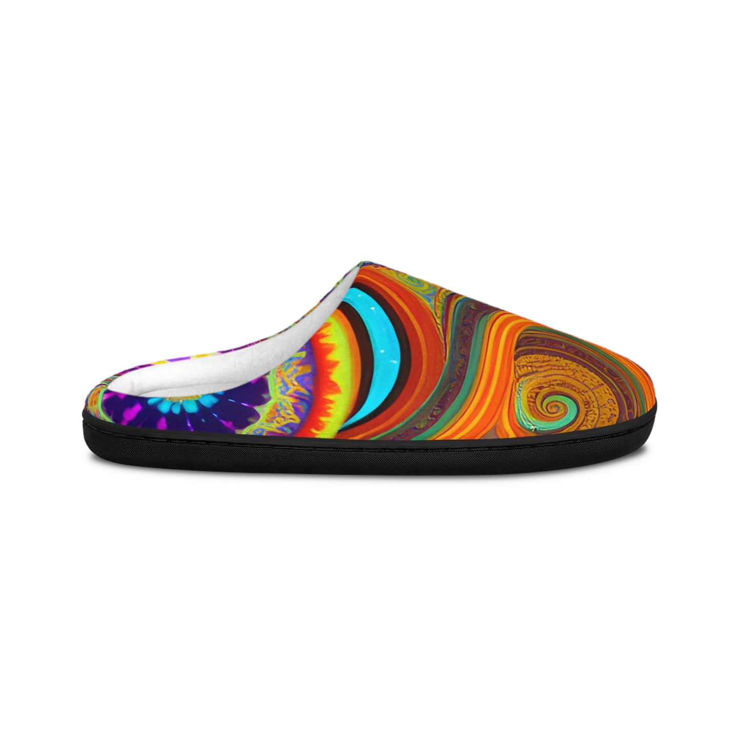 Prismatic Bloom Men's Indoor Slippers