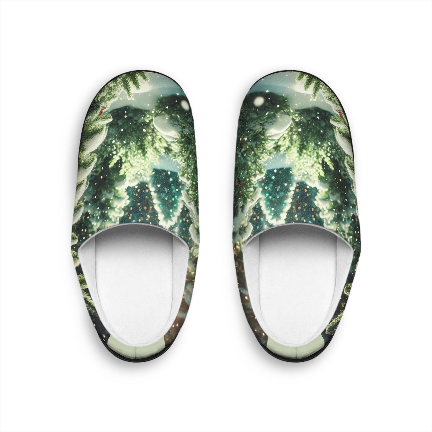 Frosted Forest Men's Indoors Slippers