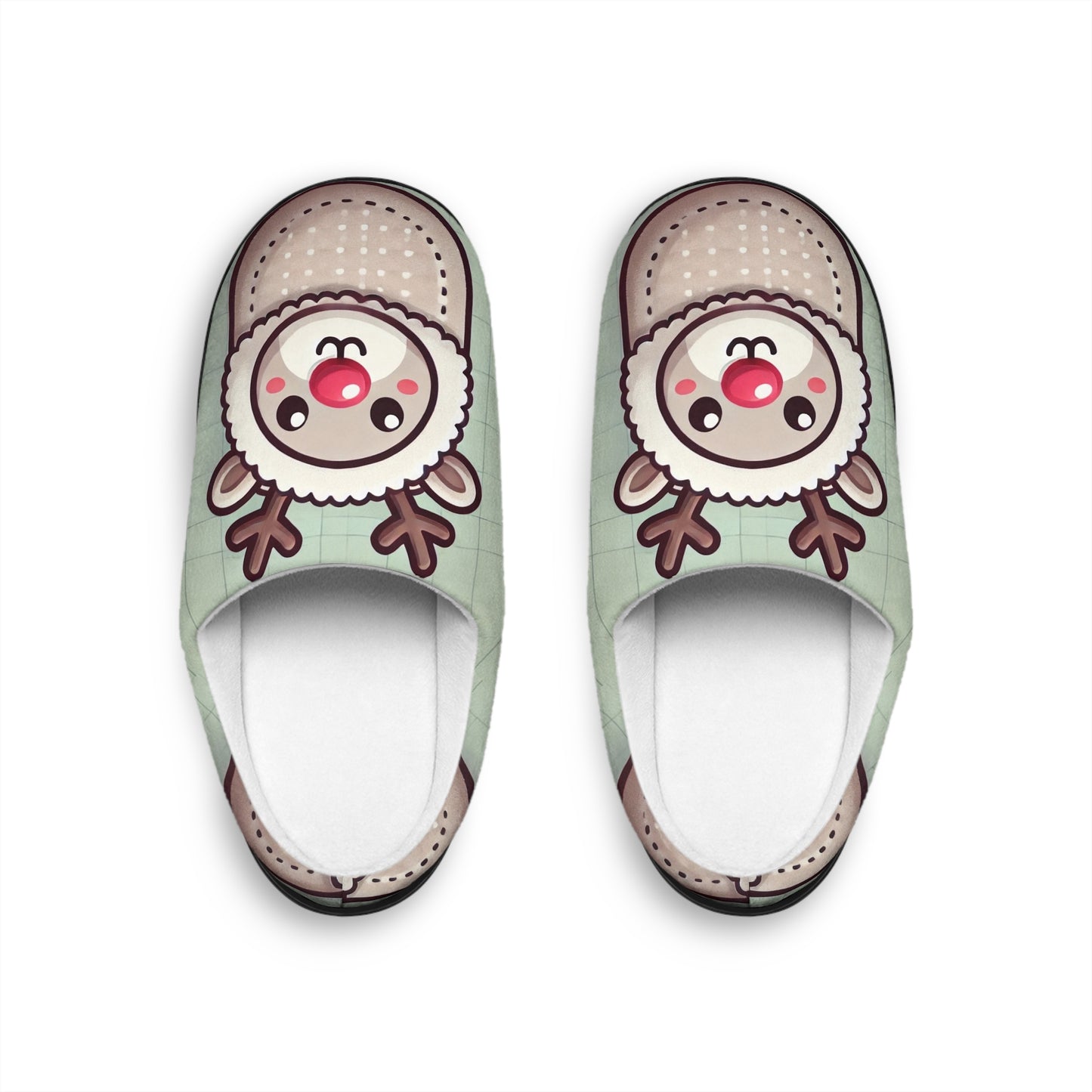 Baby Reindeer Men's Indoor Slippers