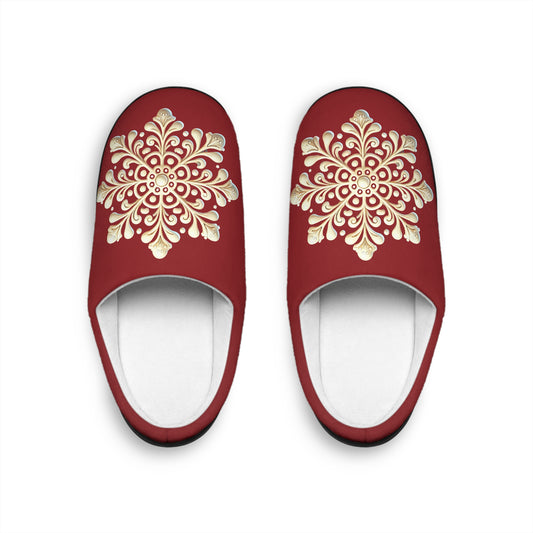 Snow Flake Women's Indoor Slippers