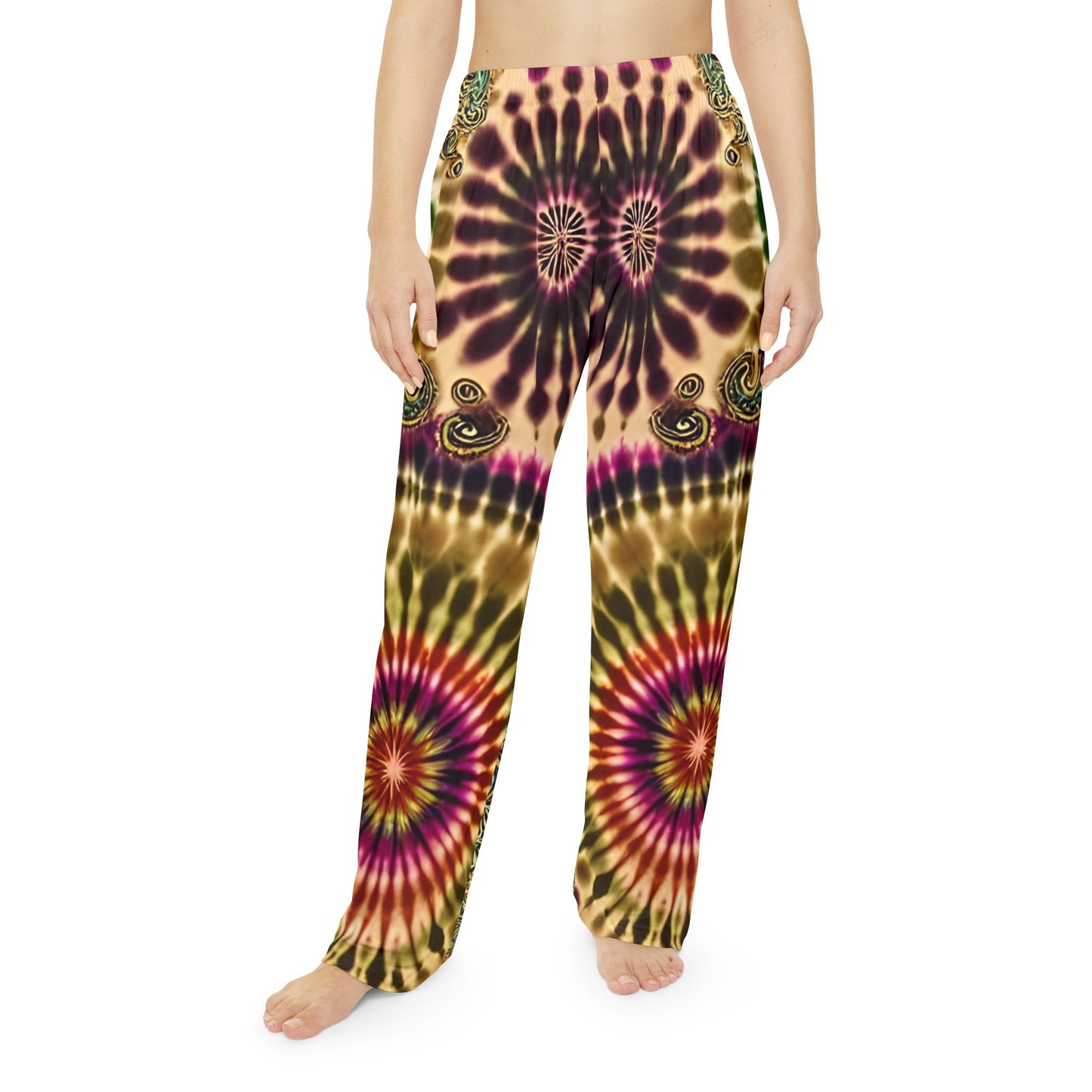 Royal Tye Women's Pajama Pants (AOP)