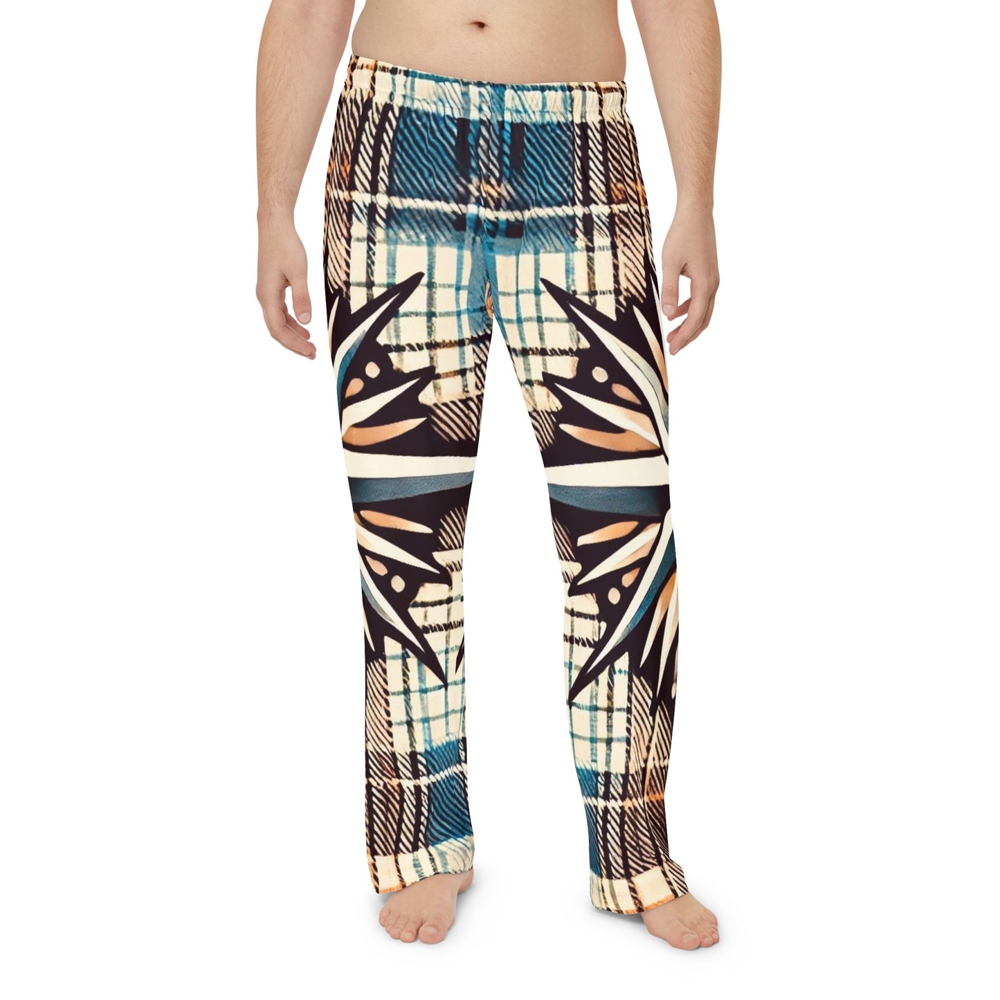 Compass Men's Pajama Pants (AOP)