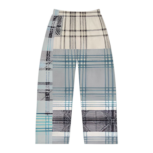 2 in 1 Plaid Men's Pajama Pants (AOP)