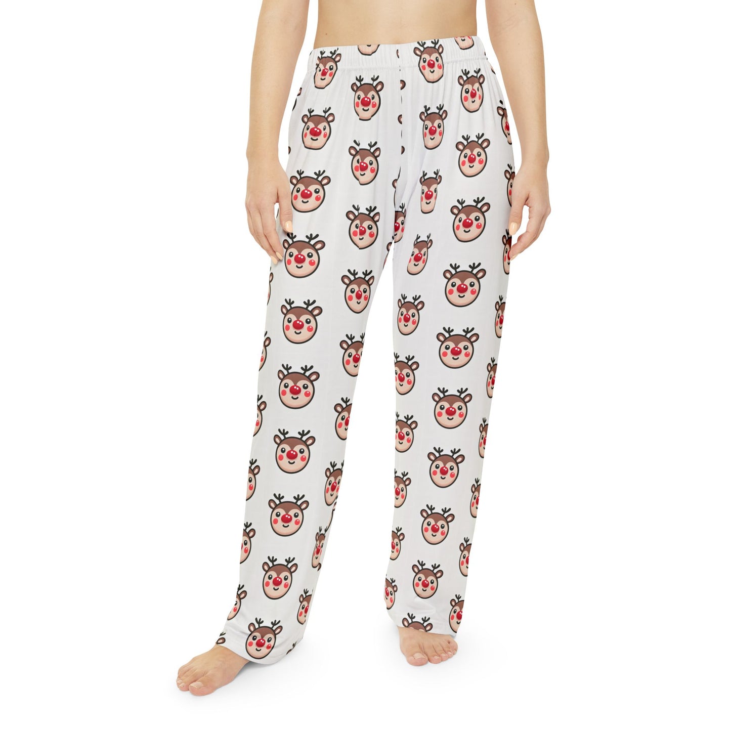 Reindeer Women's Pajama Pants (AOP)