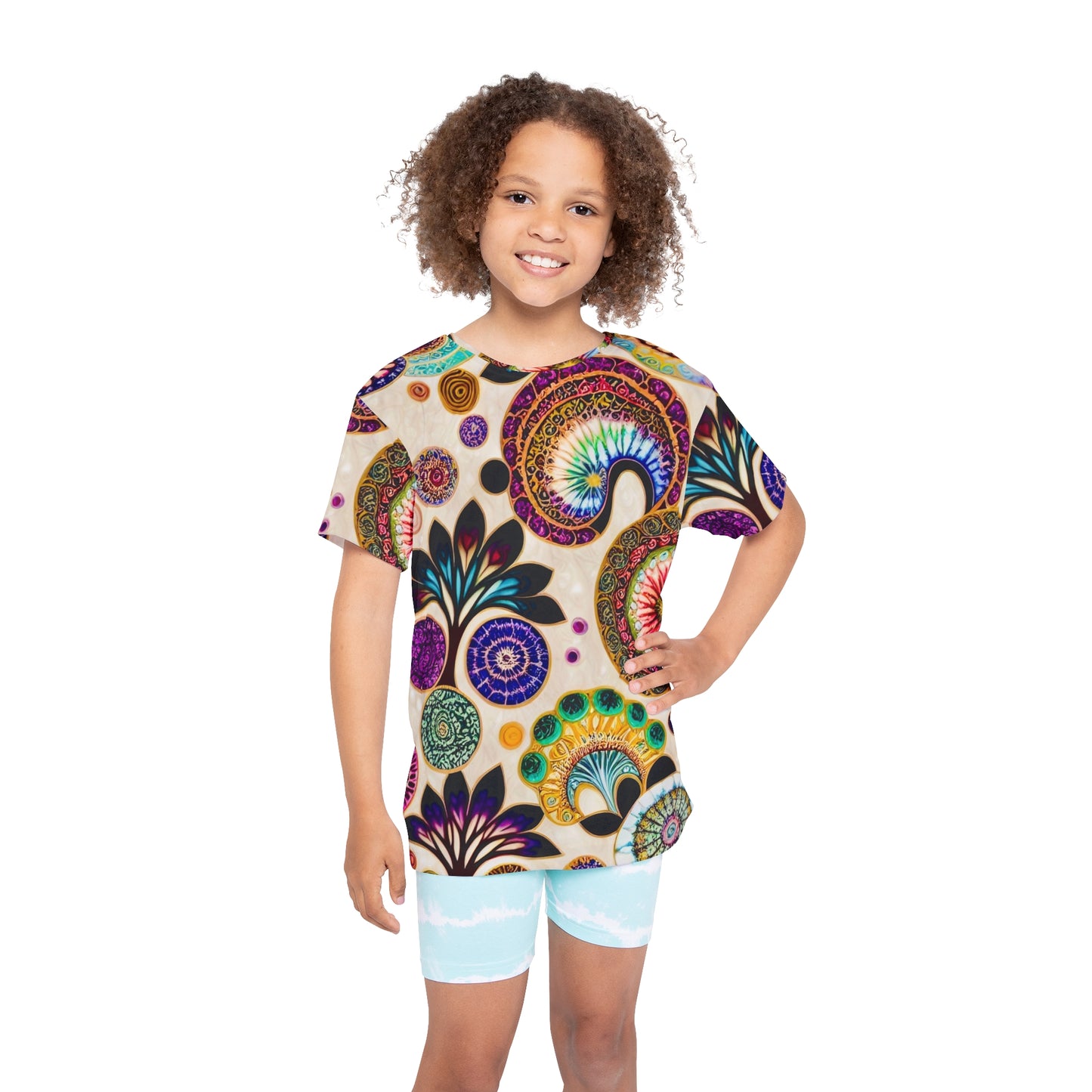 Colorbark Kids Sports Jersey (AOP)