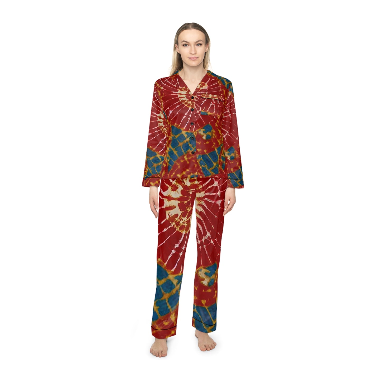 Come Alive Women's Satin Pajamas (AOP)