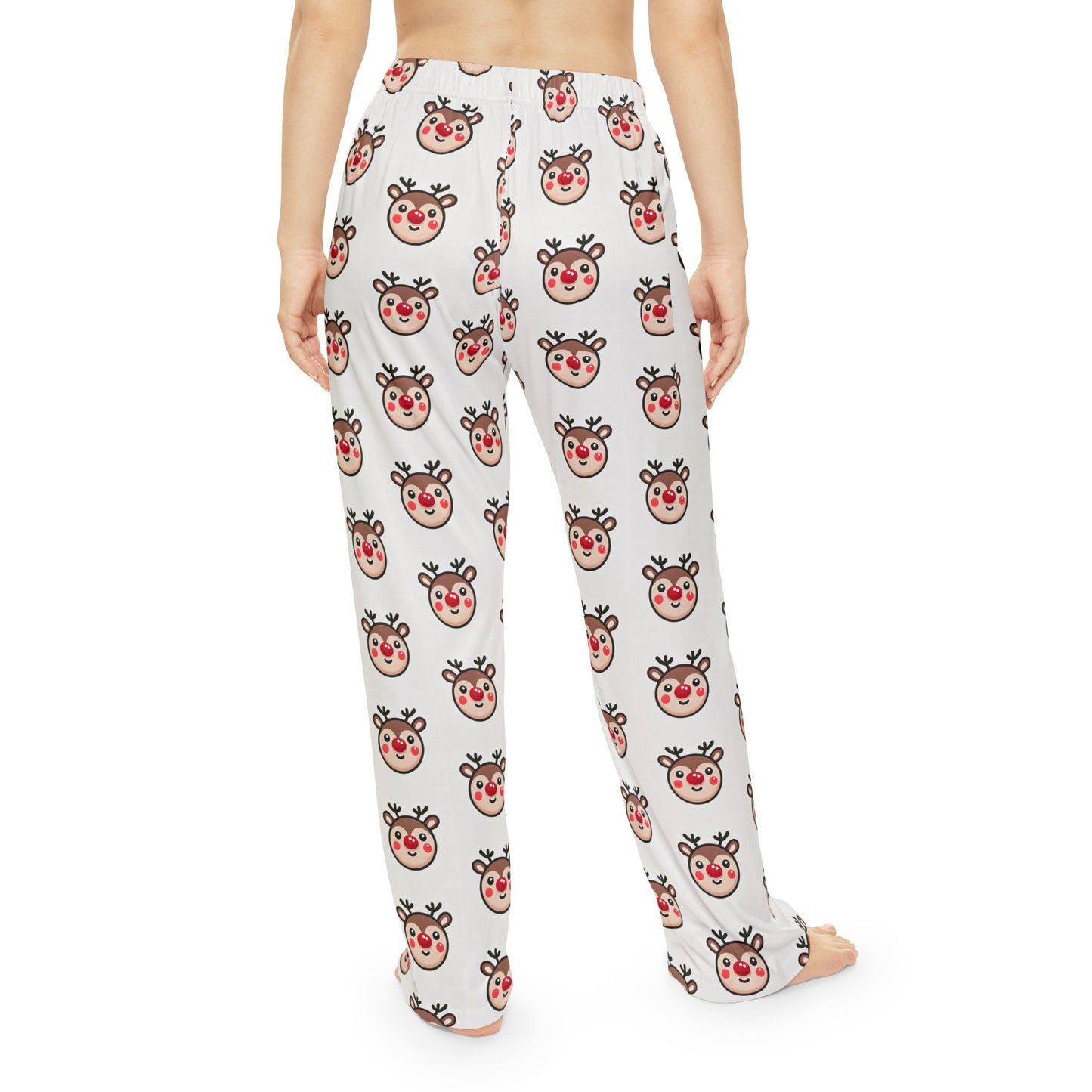 Reindeer Women's Pajama Pants (AOP)