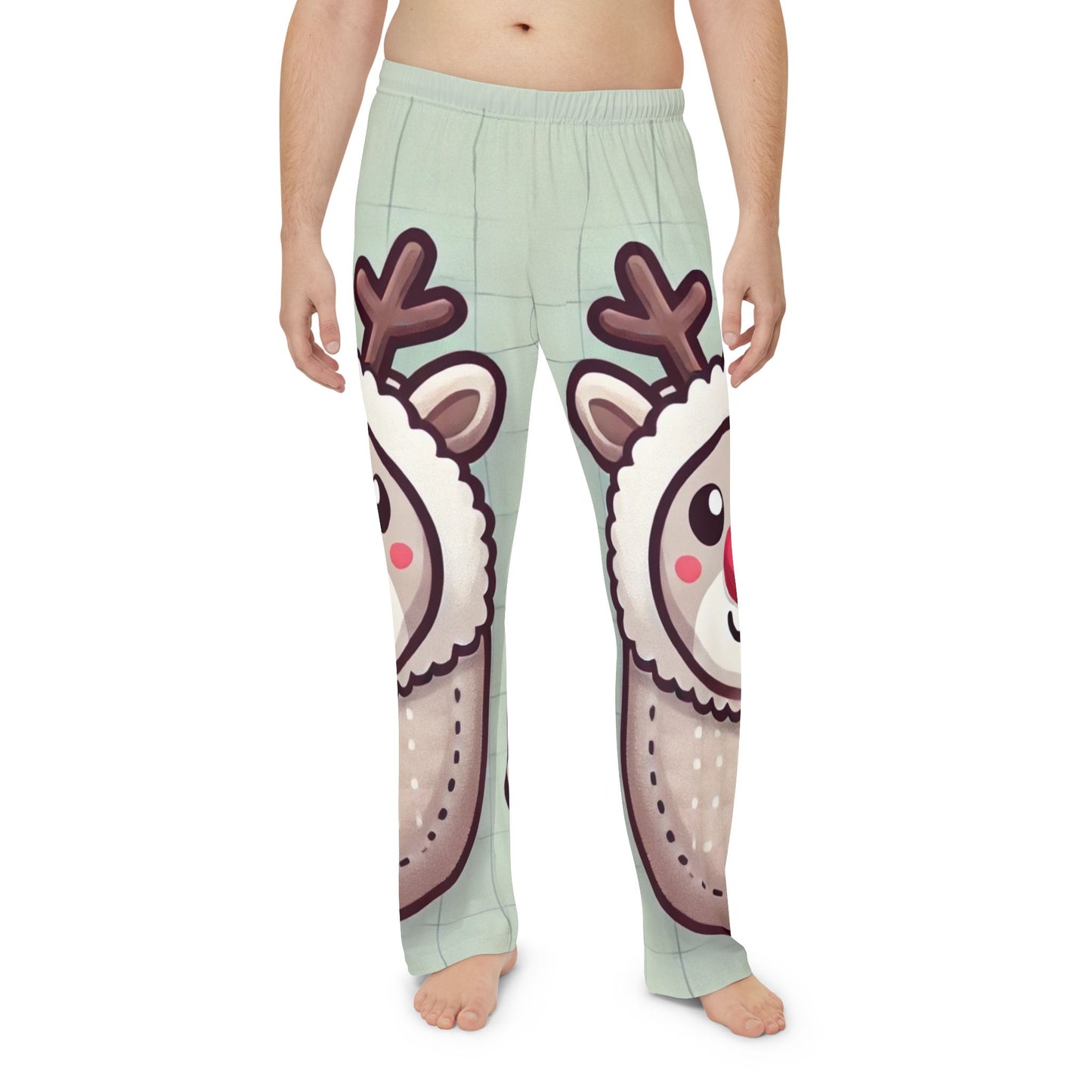 Baby Reindeer Men's Pajama Pants (AOP)