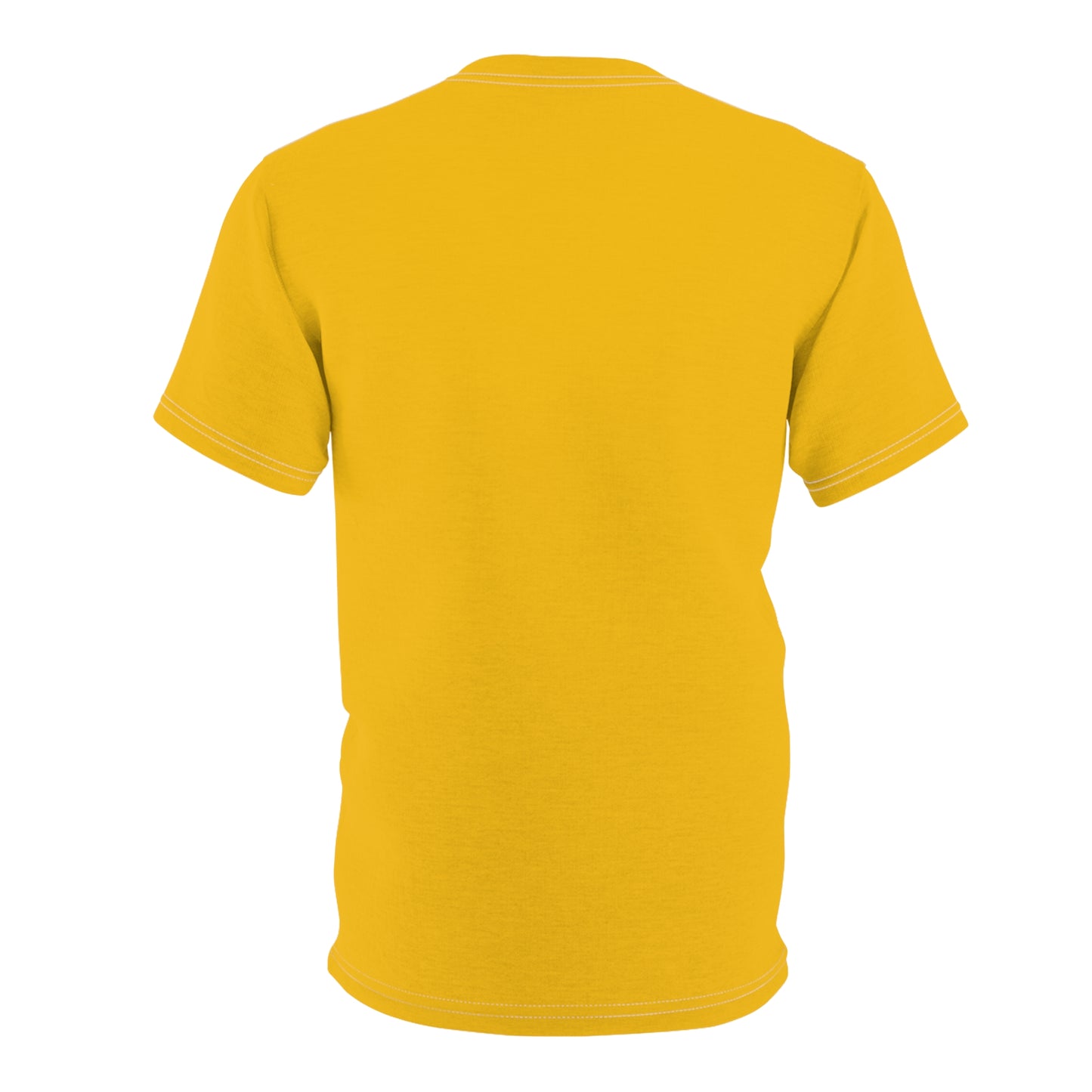 Snowflake - Yellow Men's Cut & Sew Tee (AOP)