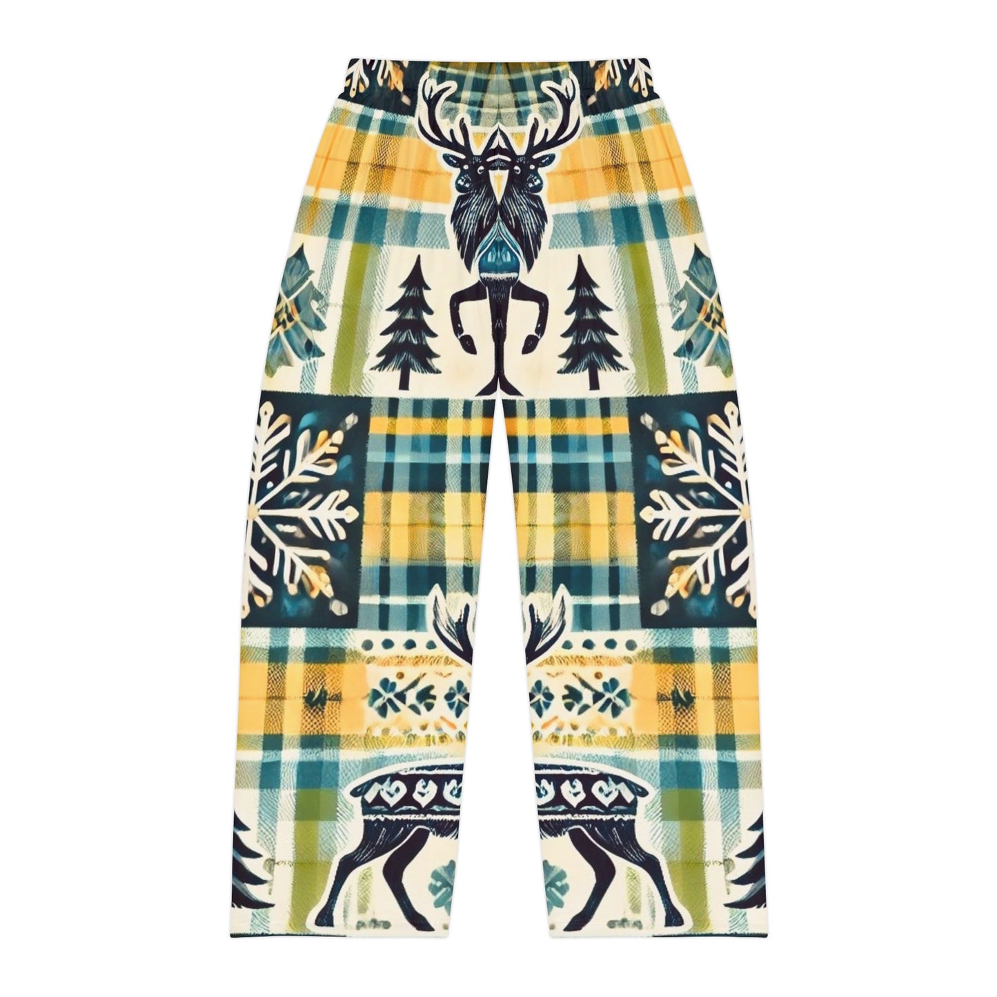 Wild Deer Men's Pajama Pants (AOP)