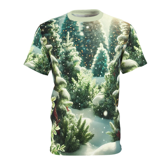 Frosted Forest Men's Cut & Sew Tee (AOP)