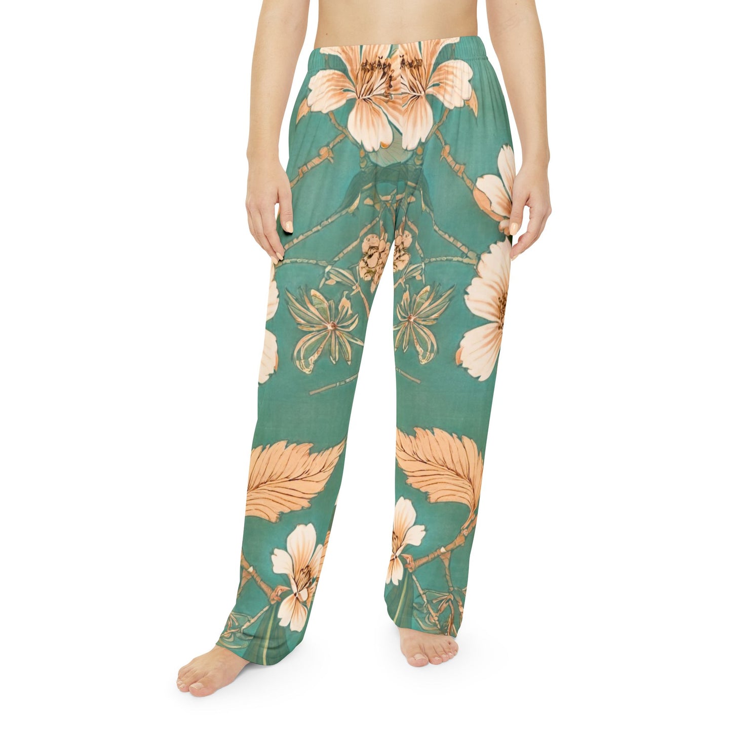 Orchid Bliss Women's Pajama Pants (AOP)