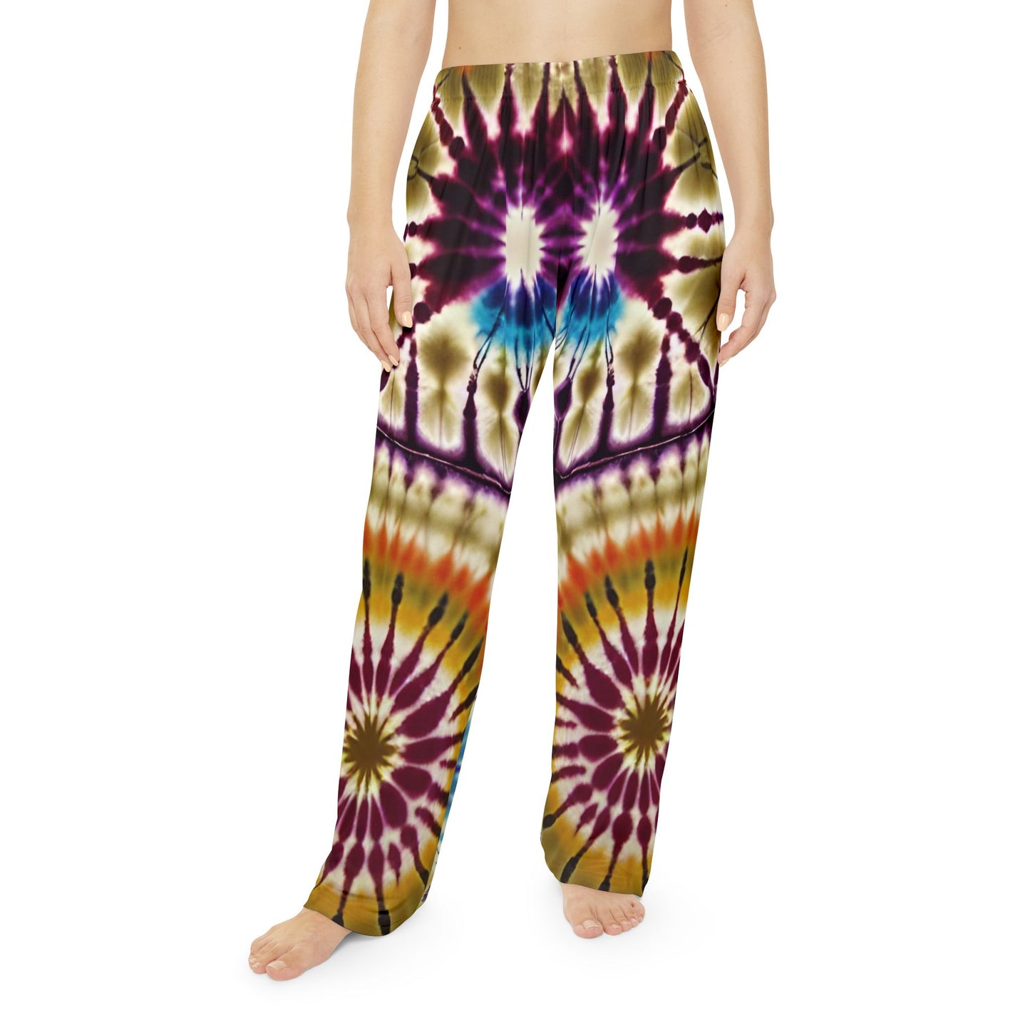 Bursting Women's Pajama Pants (AOP)