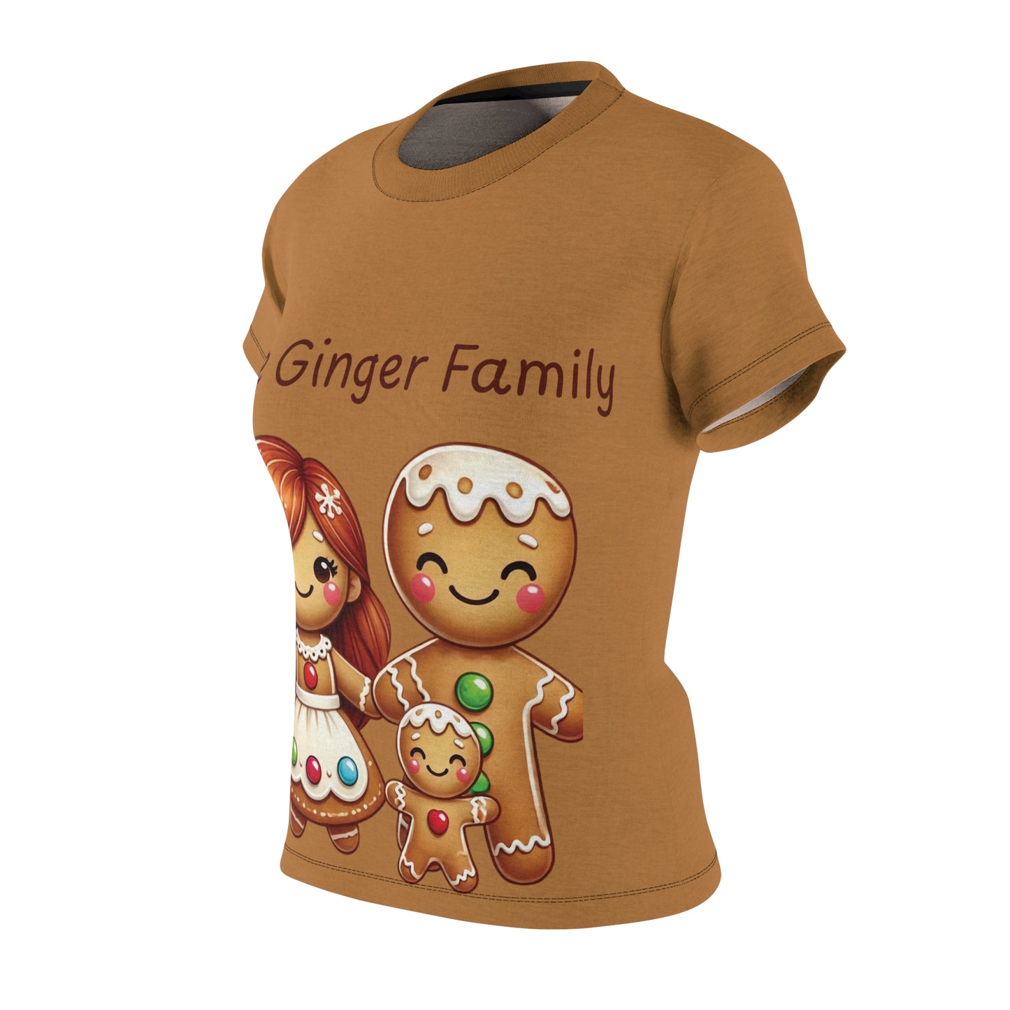 The Ginger Family Women's Cut & Sew Tee (AOP)