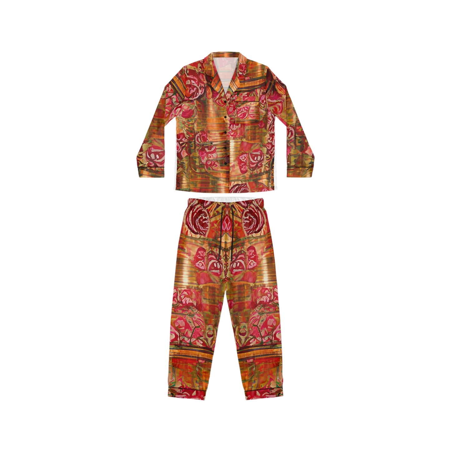 Rosewood Women's Satin Pajamas (AOP)