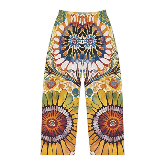 Floral Harmony Women's Pajama Pants (AOP)