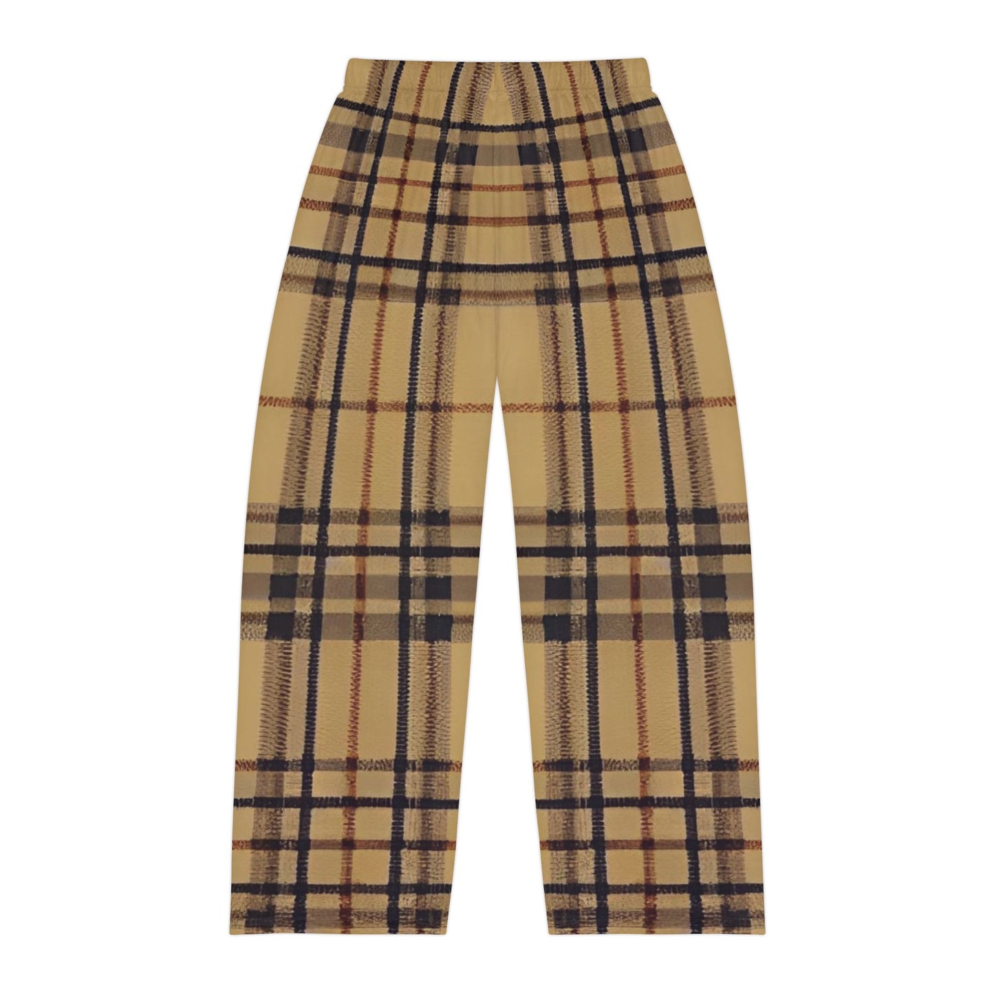 Double Check Plaid Men's Pajama Pants (AOP)