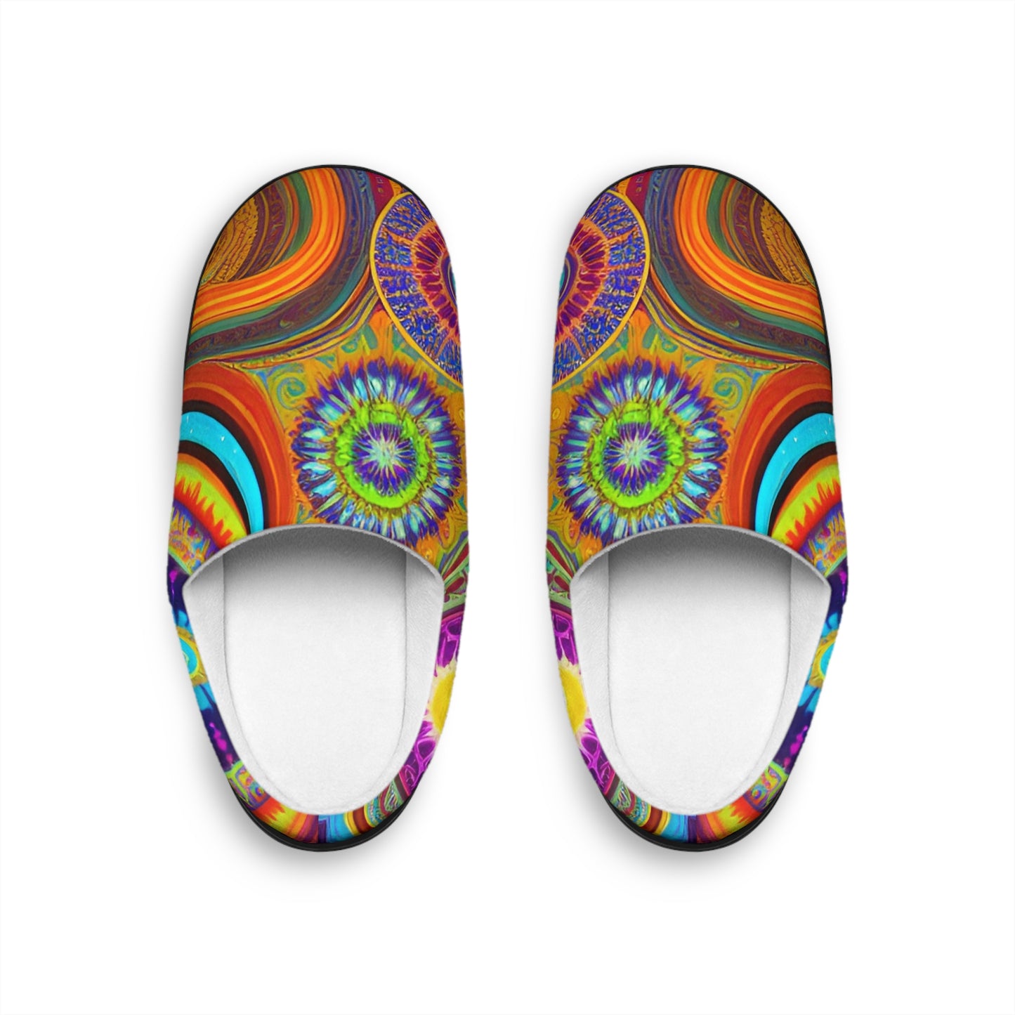 Prismatic Bloom Women's Indoor Slippers