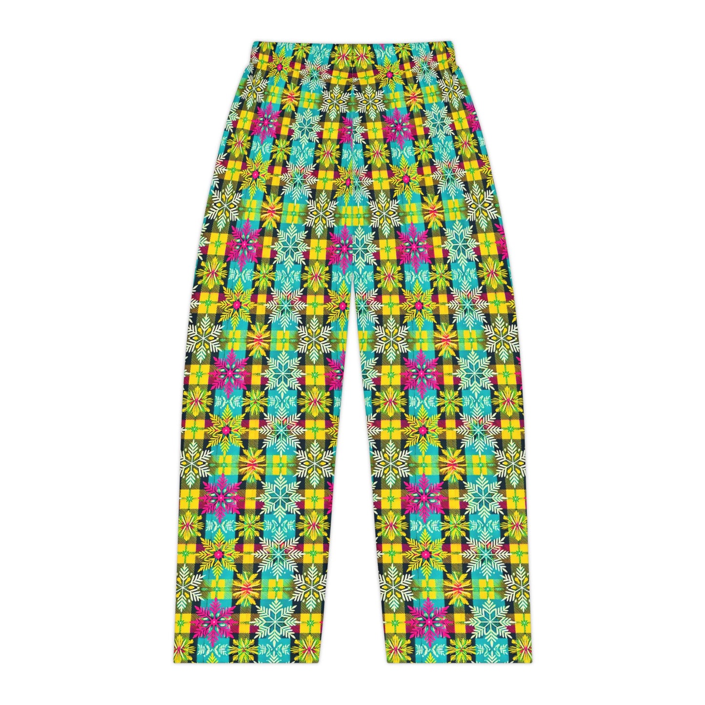 Sno-Flakes Women's Pajama Pants (AOP)