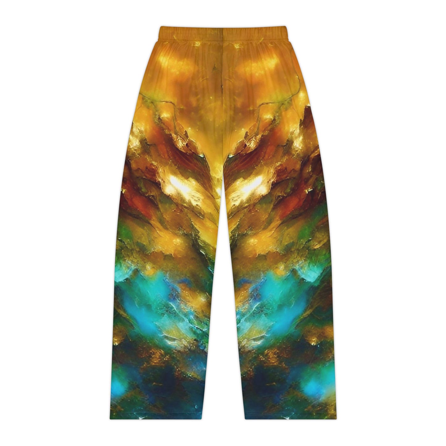 Marbled Women's Pajama Pants (AOP)