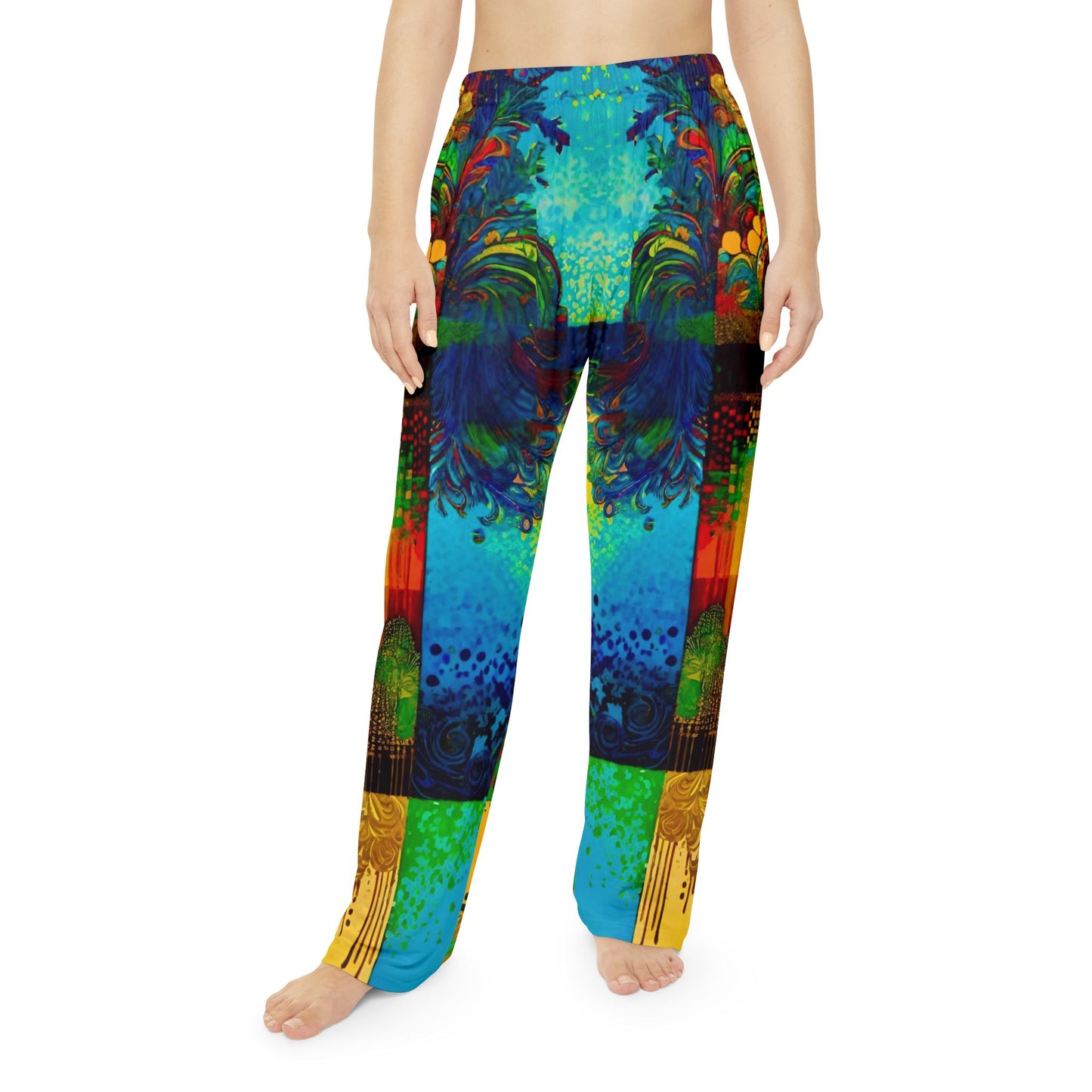 Color Me Rad Women's Pajama Pants (AOP)