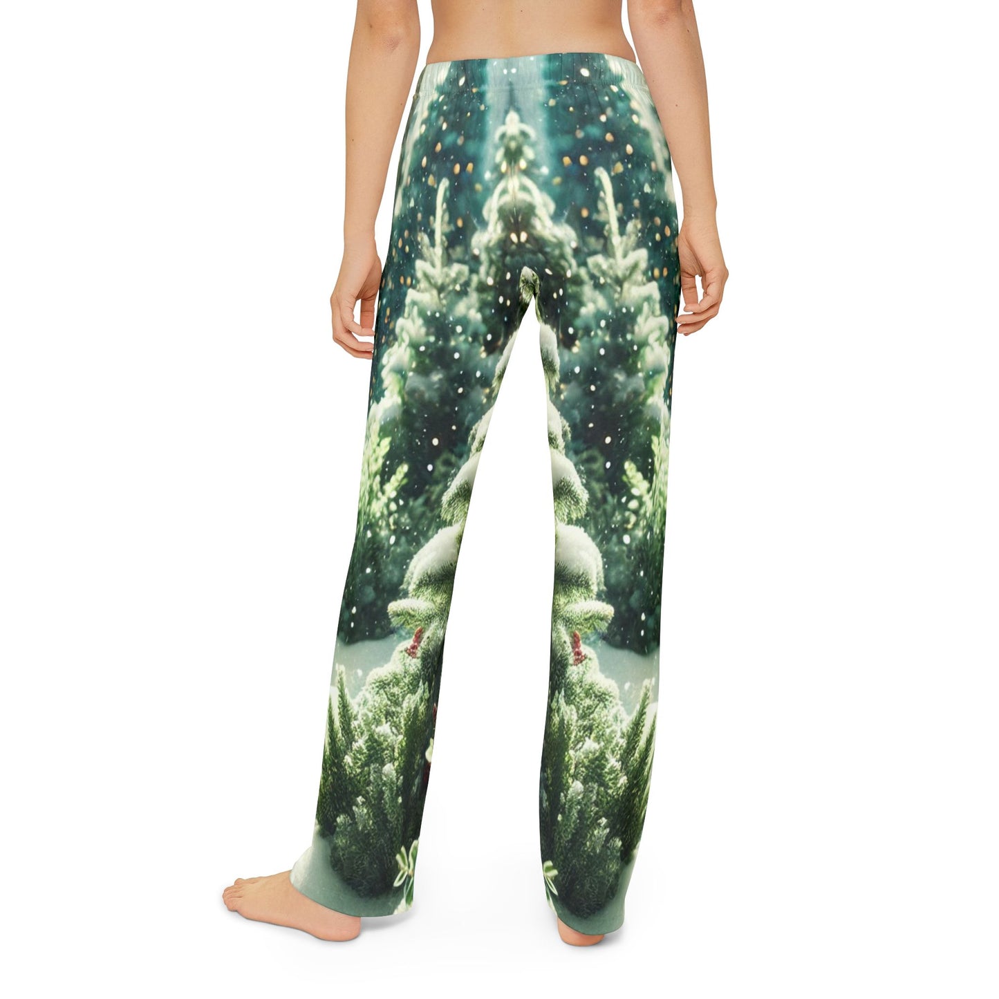 Frosted Forest Kids Pajama Pants (AOP)