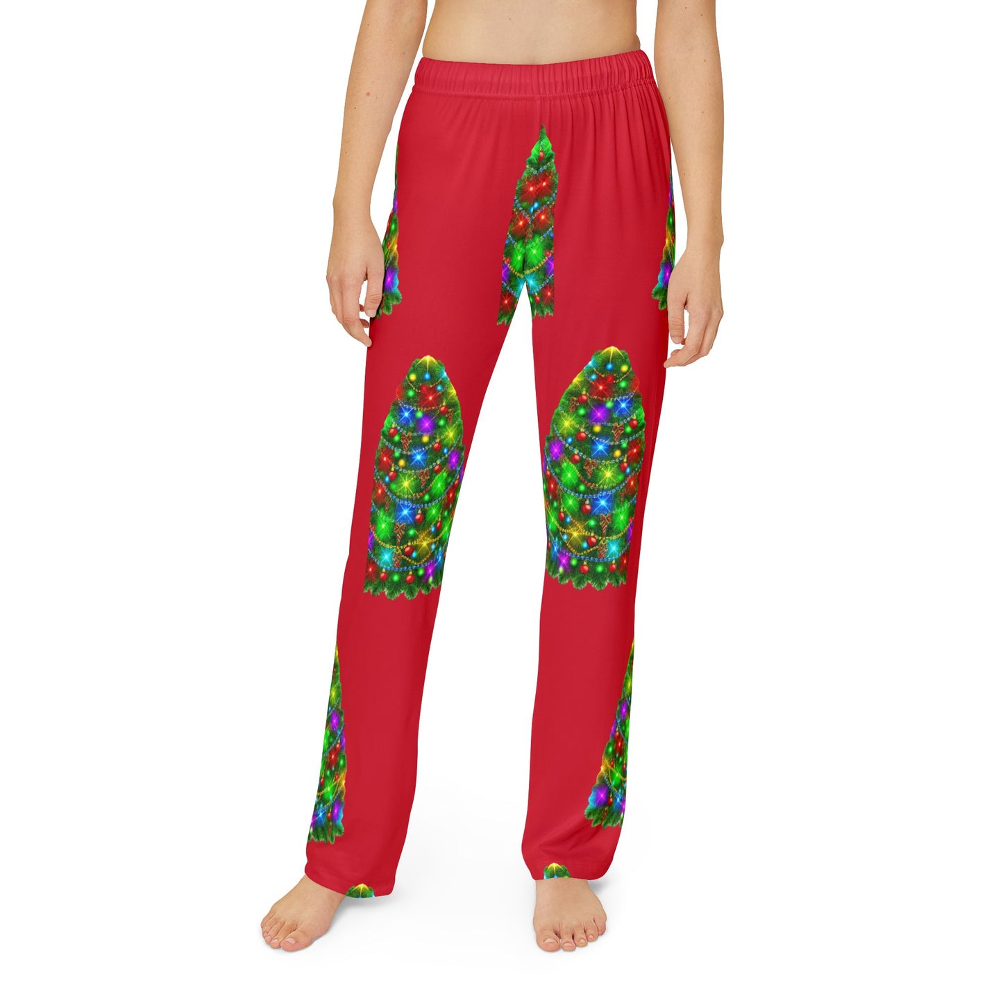 Christmas Tree Kids Pajama Pants (AOP)