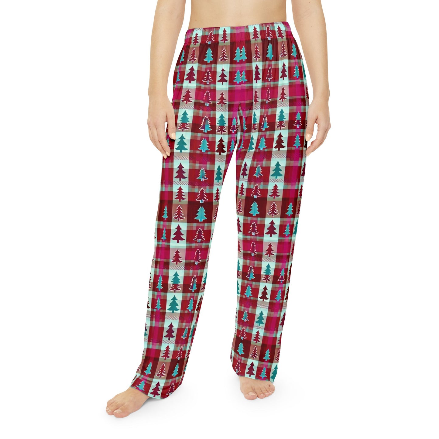 Holiday Pines Women's Pajama Pants (AOP)