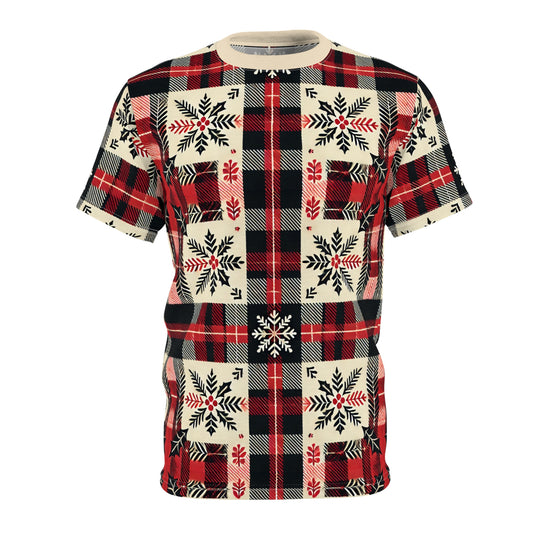 Mistletoe Morning Men's Cut & Sew Tee (AOP)