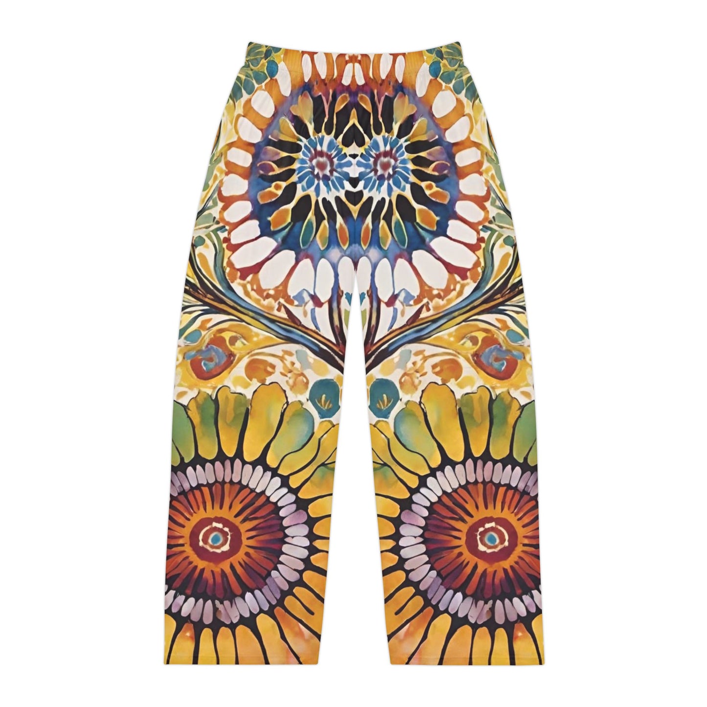 Floral Harmony Men's Pajama Pants (AOP)