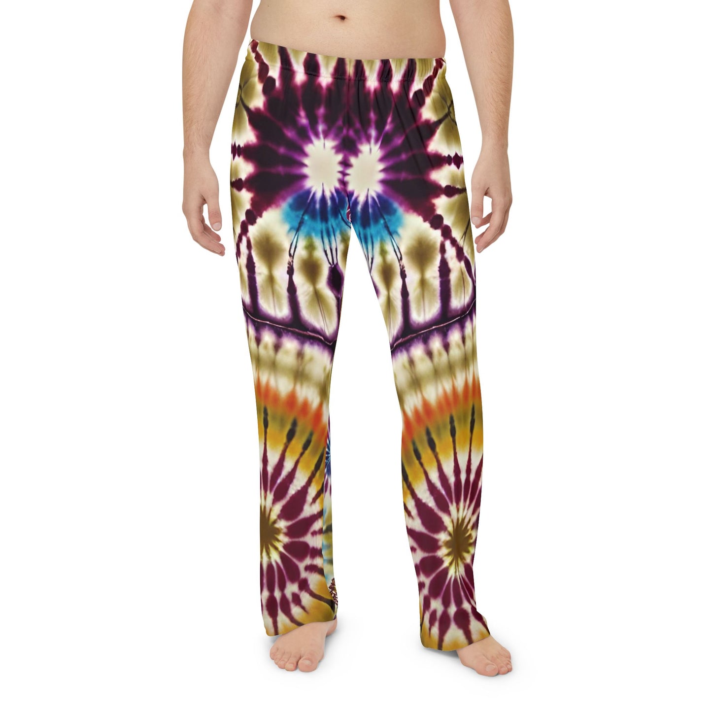 Bursting Men's Pajama Pants (AOP)