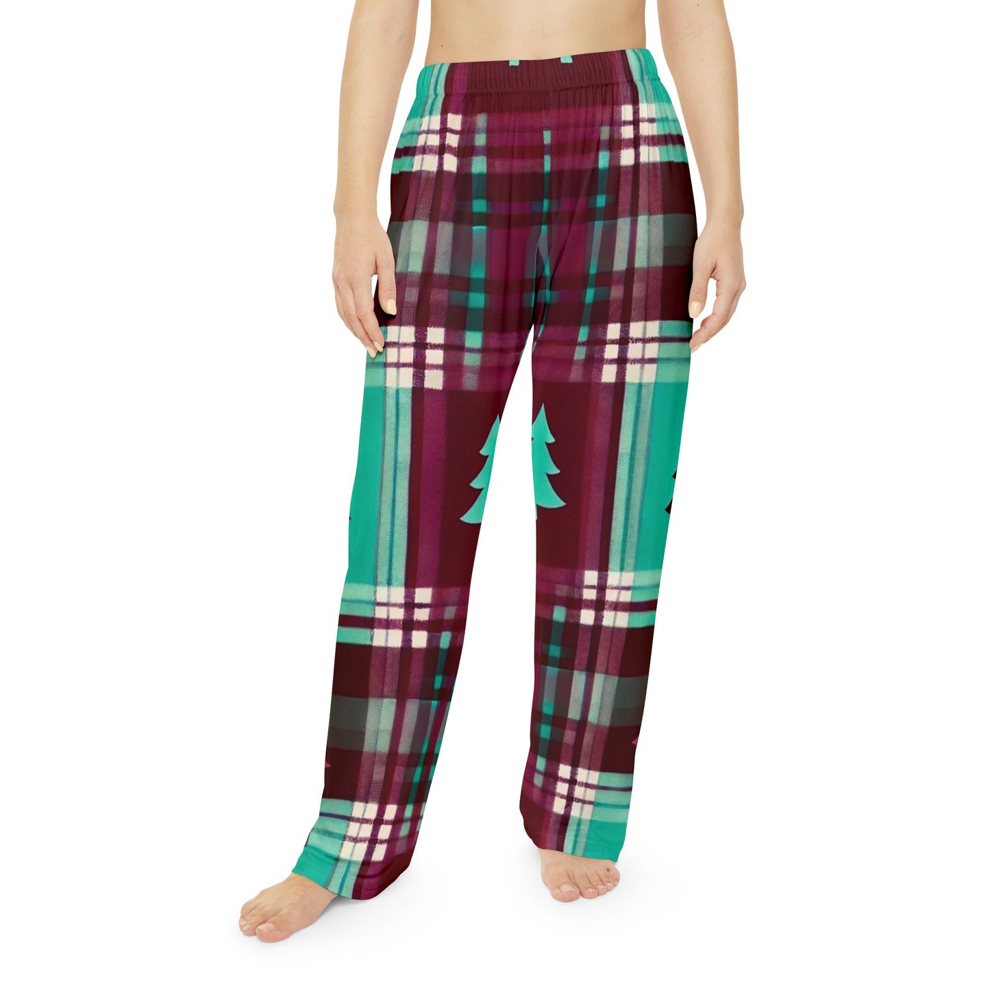 Holiday Pines Women's Pajama Pants (AOP)