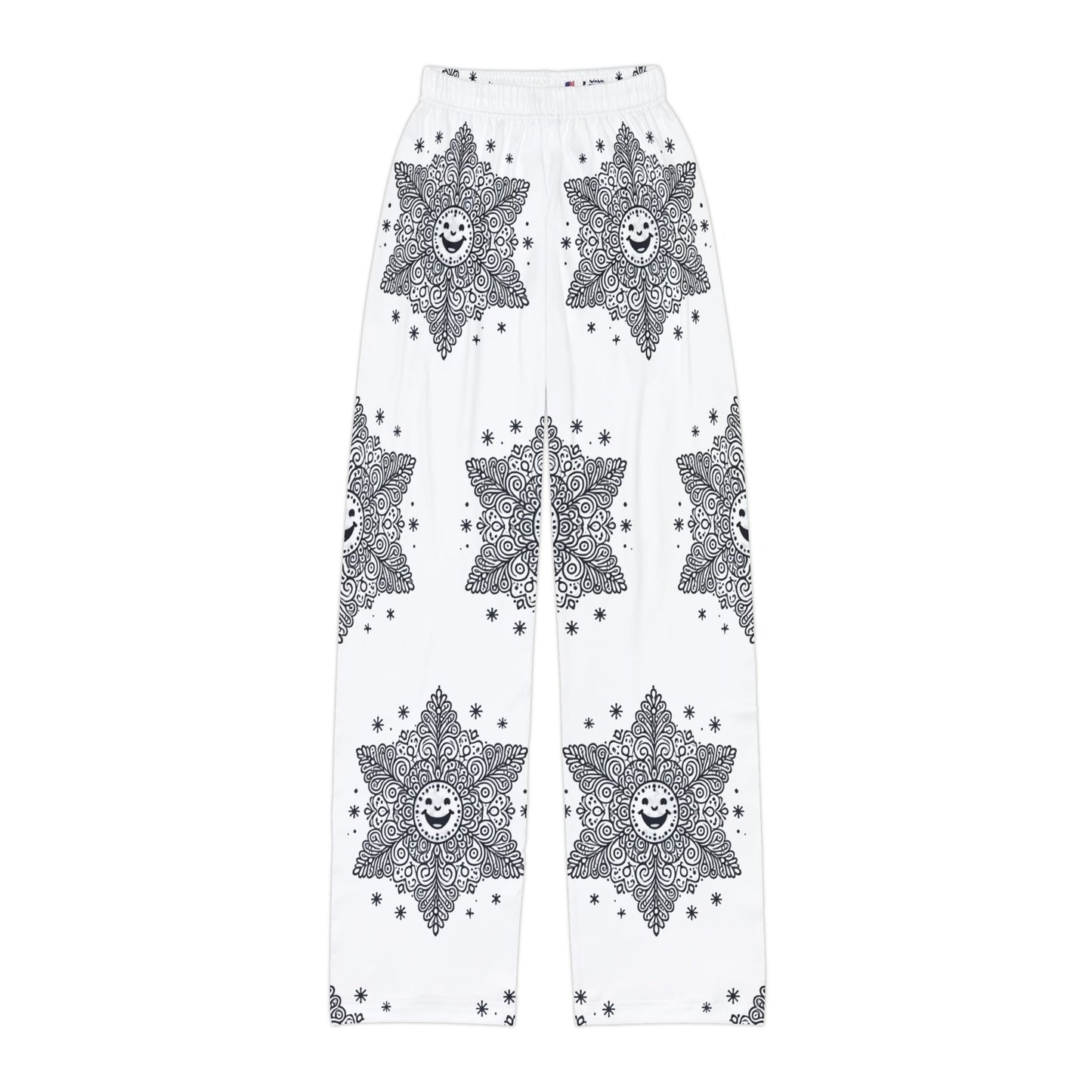 Snowflake Kids Pajama Pants (AOP)