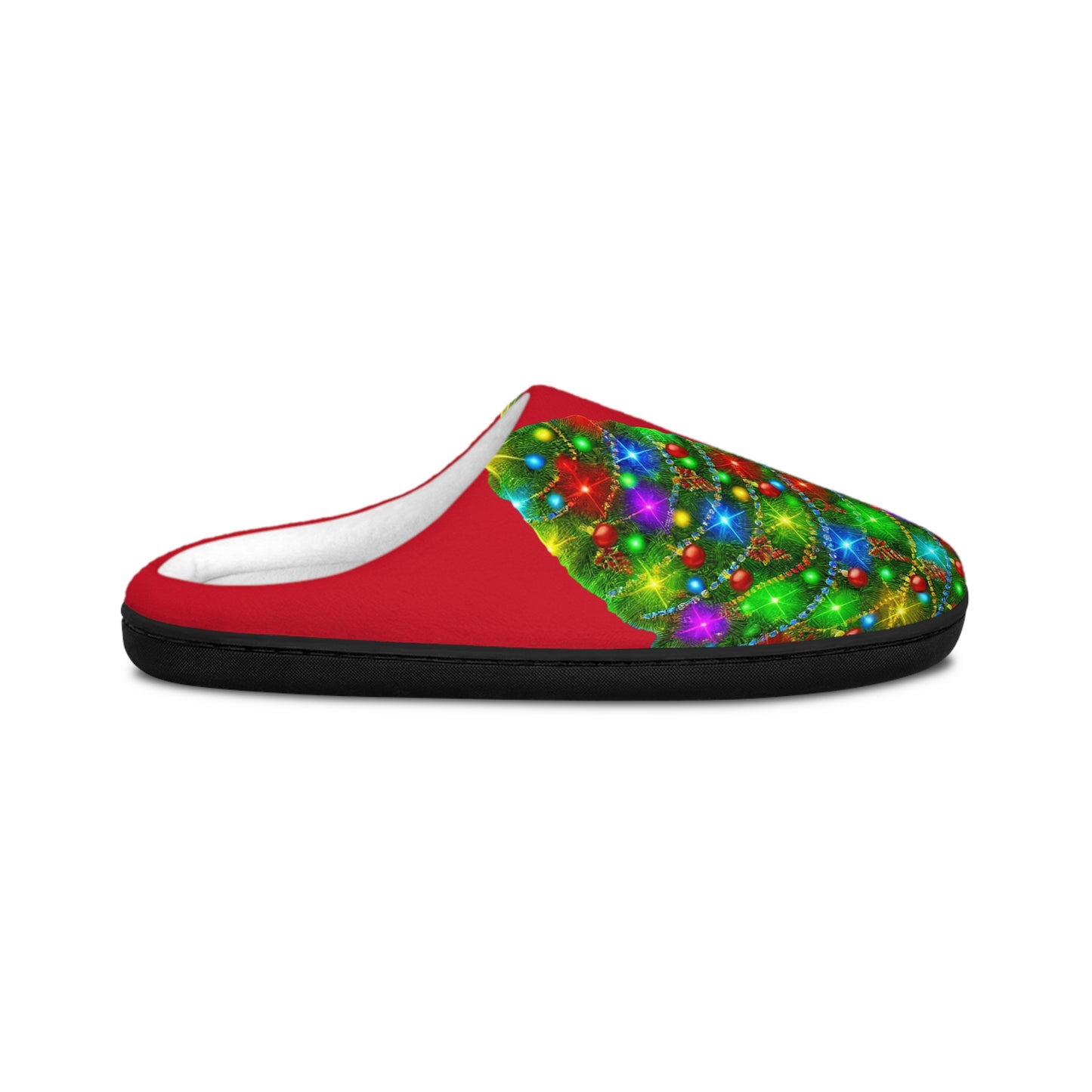 Christmas Tree Men's Indoors Slippers