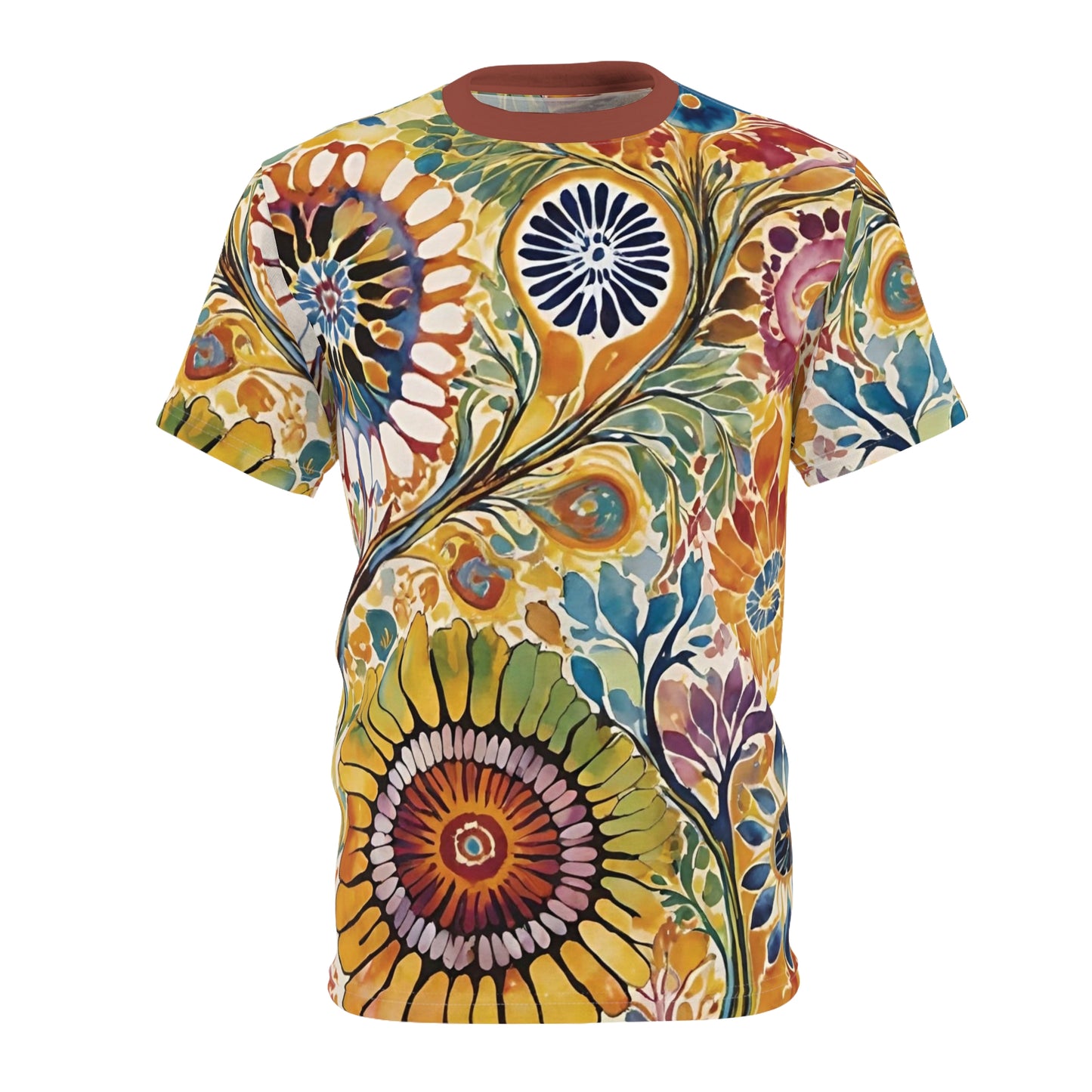 Floral Harmony Men's Cut & Sew Tee (AOP)