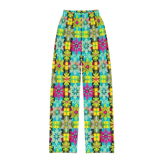 Sno-Flakes Kids Pajama Pants (AOP)