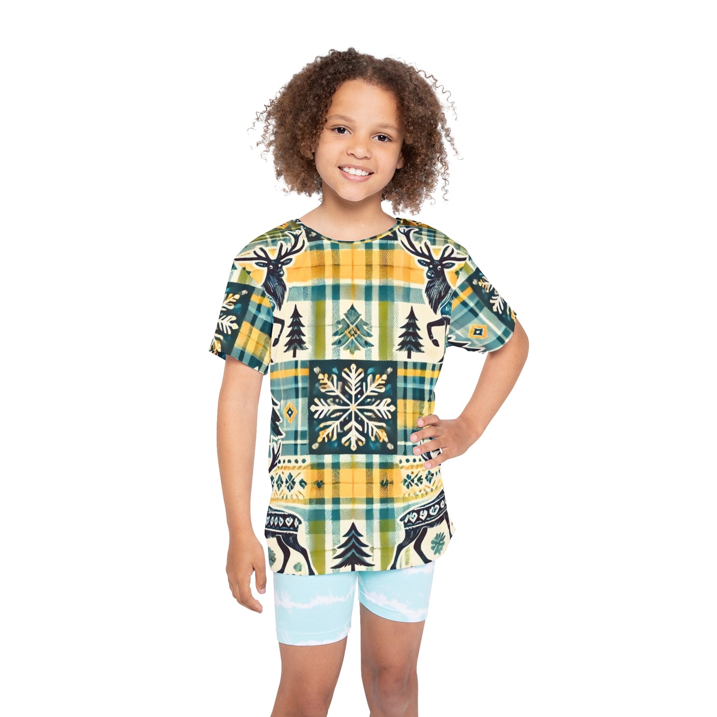 Wild Deer Kids Sports Jersey (AOP)