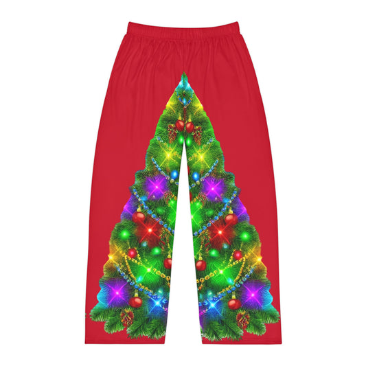 Christmas Tree Men's Pajama Pants (AOP)