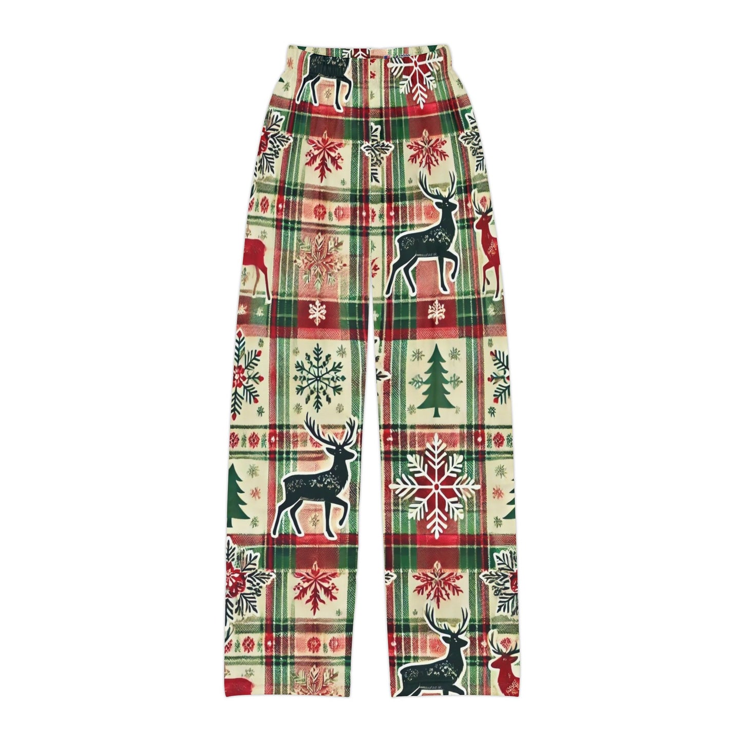 Evergreen Stag Kids Pajama Pants (AOP)