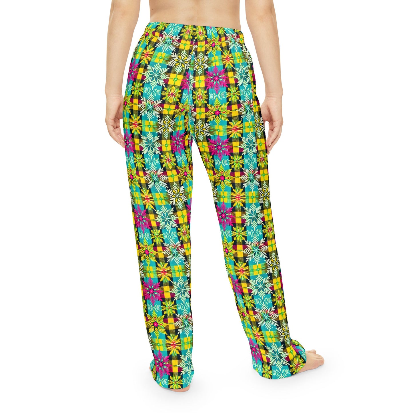 Sno-Flakes Women's Pajama Pants (AOP)