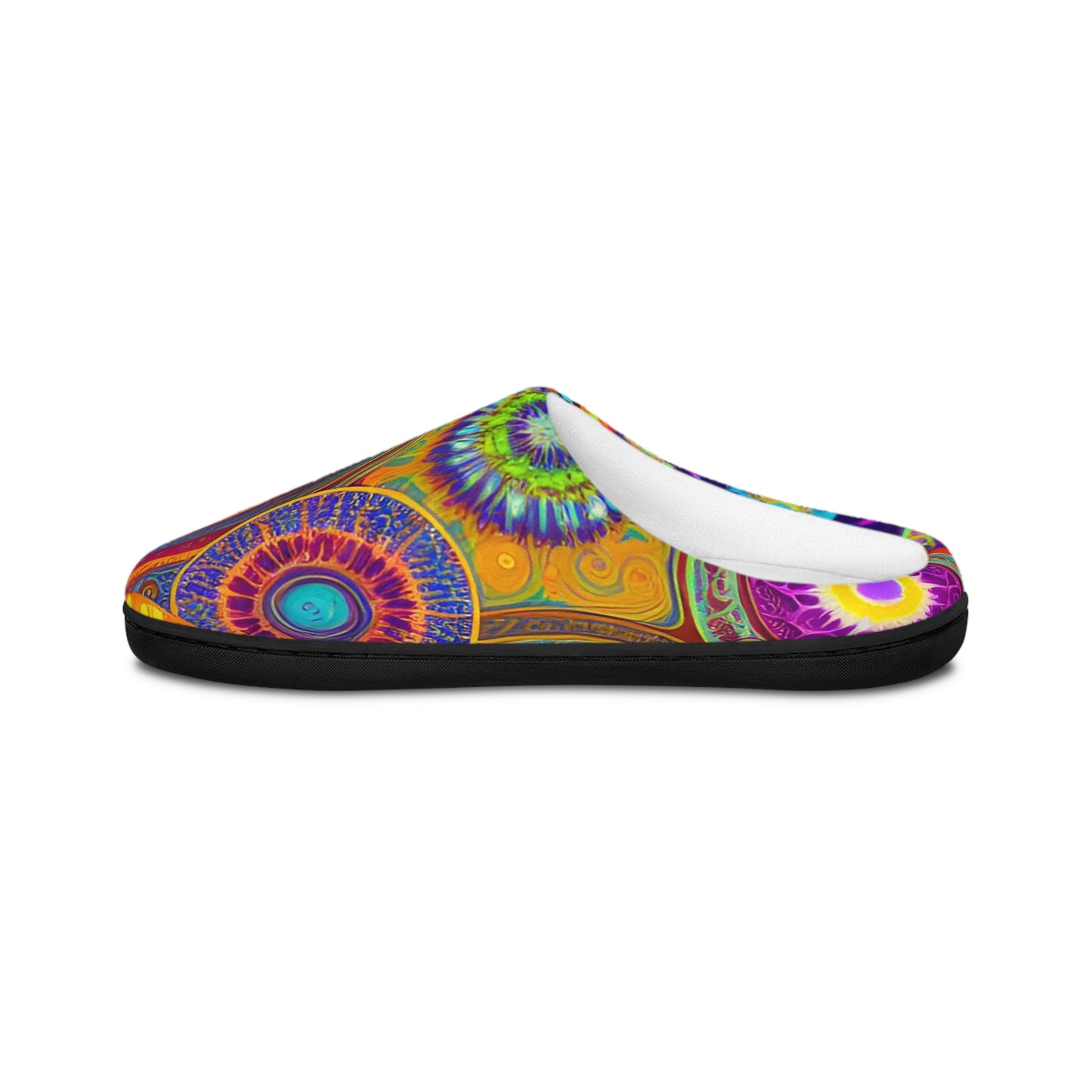 Prismatic Bloom Men's Indoor Slippers