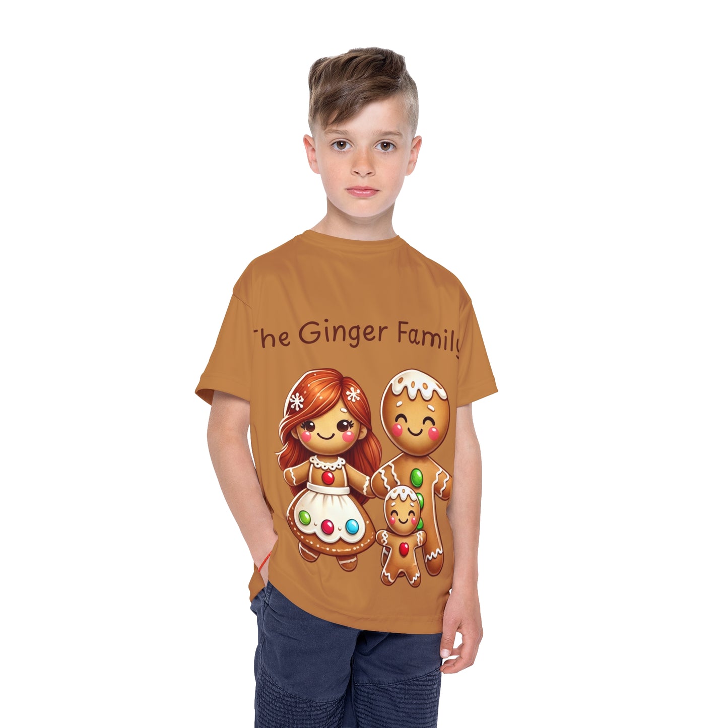 The Ginger Family Kids Sports Jersey (AOP)