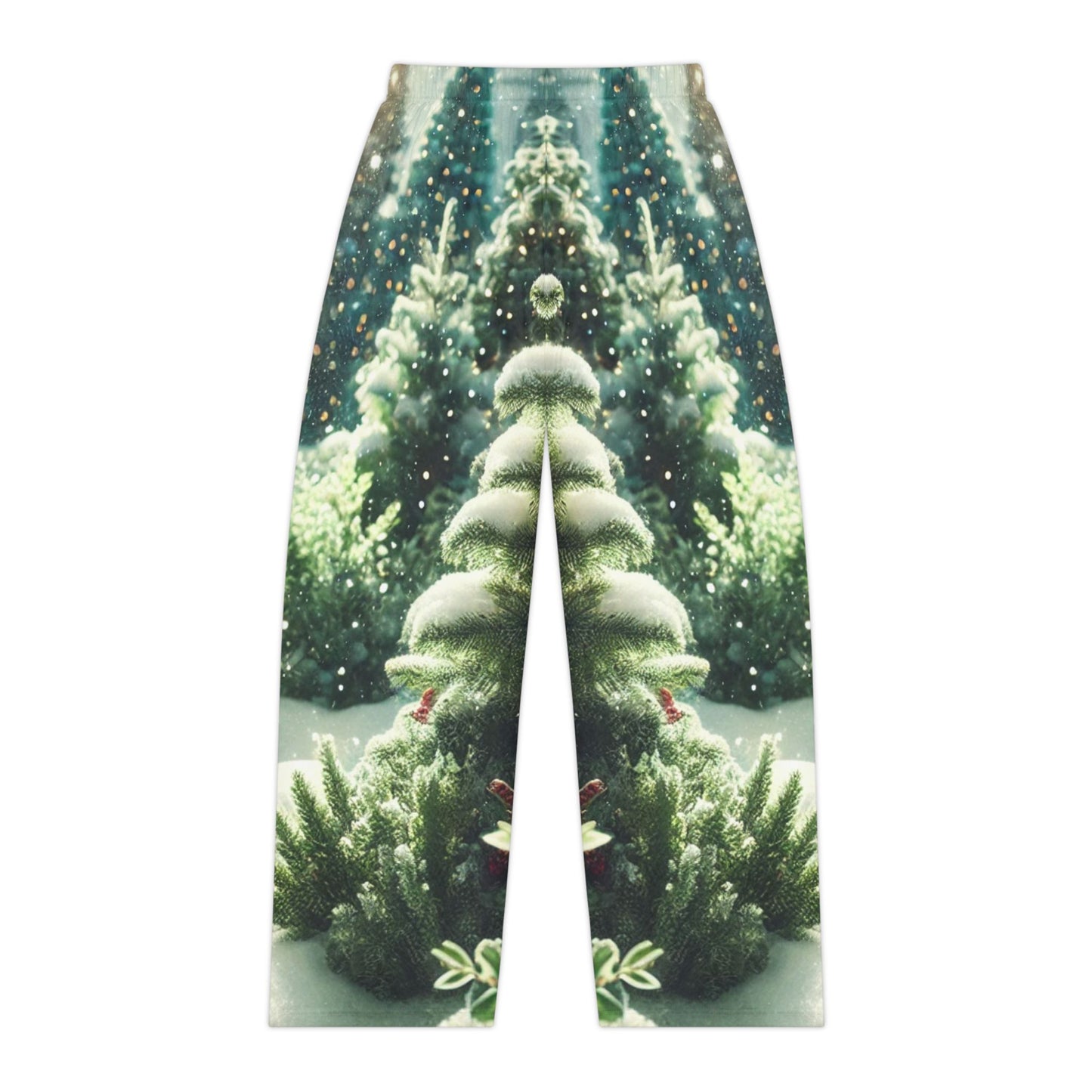 Frosted Forest Women's Pajama Pants (AOP)