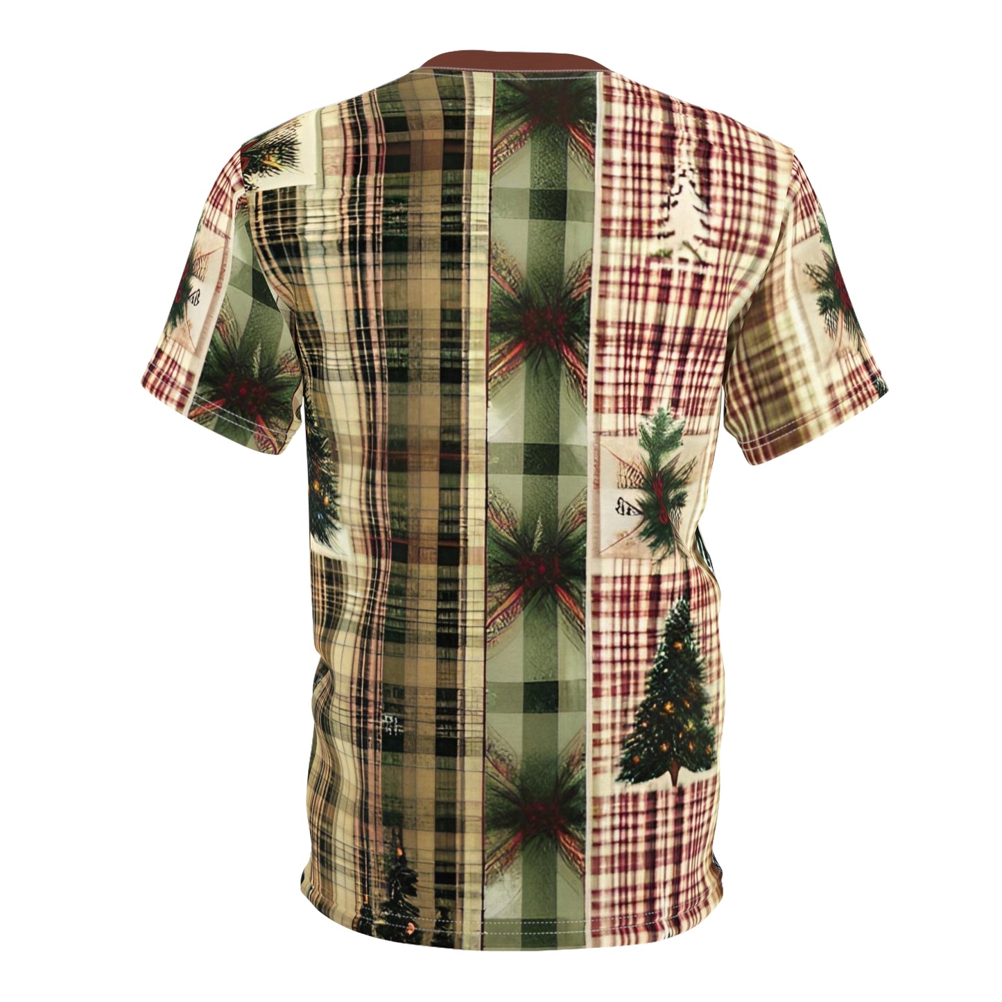 Christmas in Plaid Men's Cut & Sew Tee (AOP)