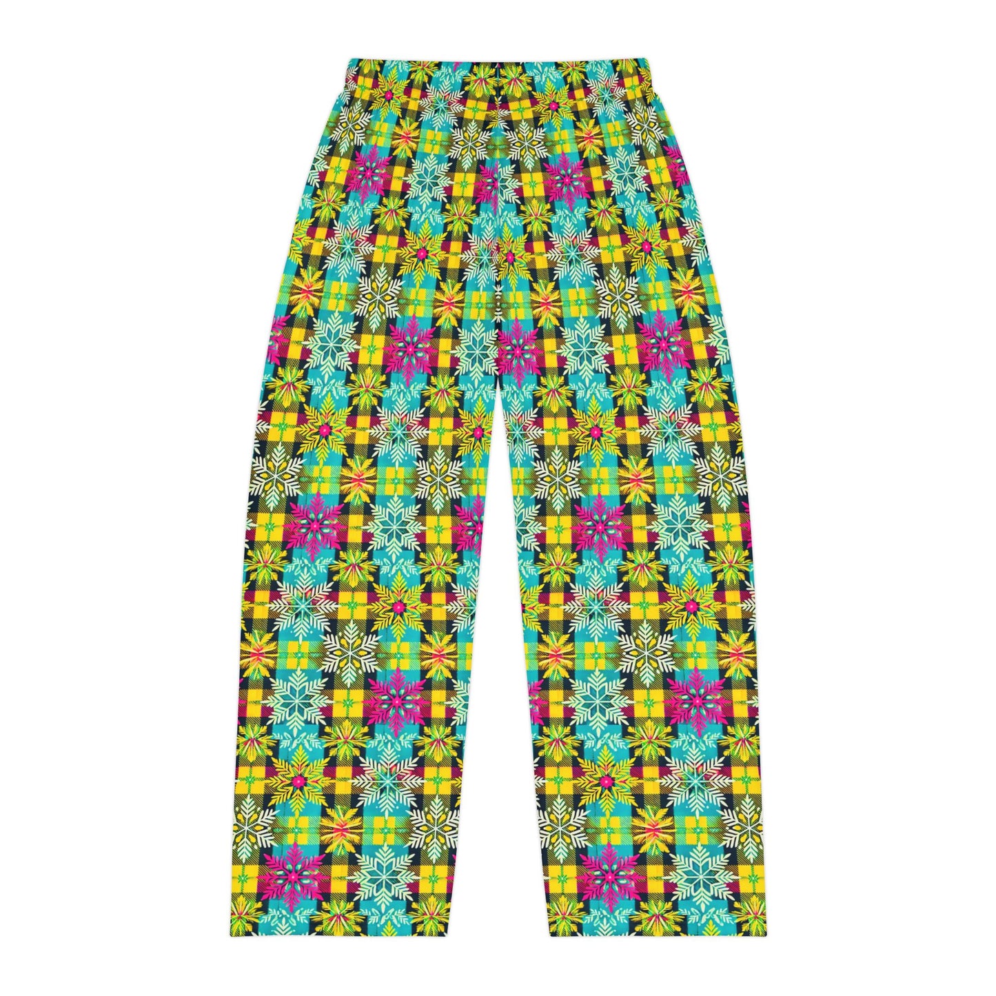 Sno-Flakes Men's Pajama Pants (AOP)