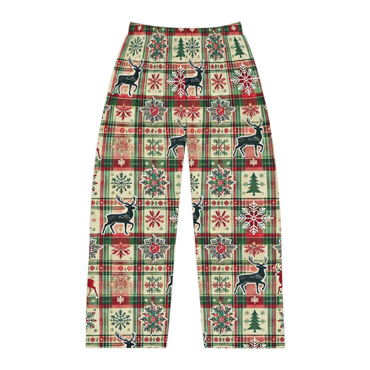 Evergreen Stag Men's Pajama Pants (AOP)