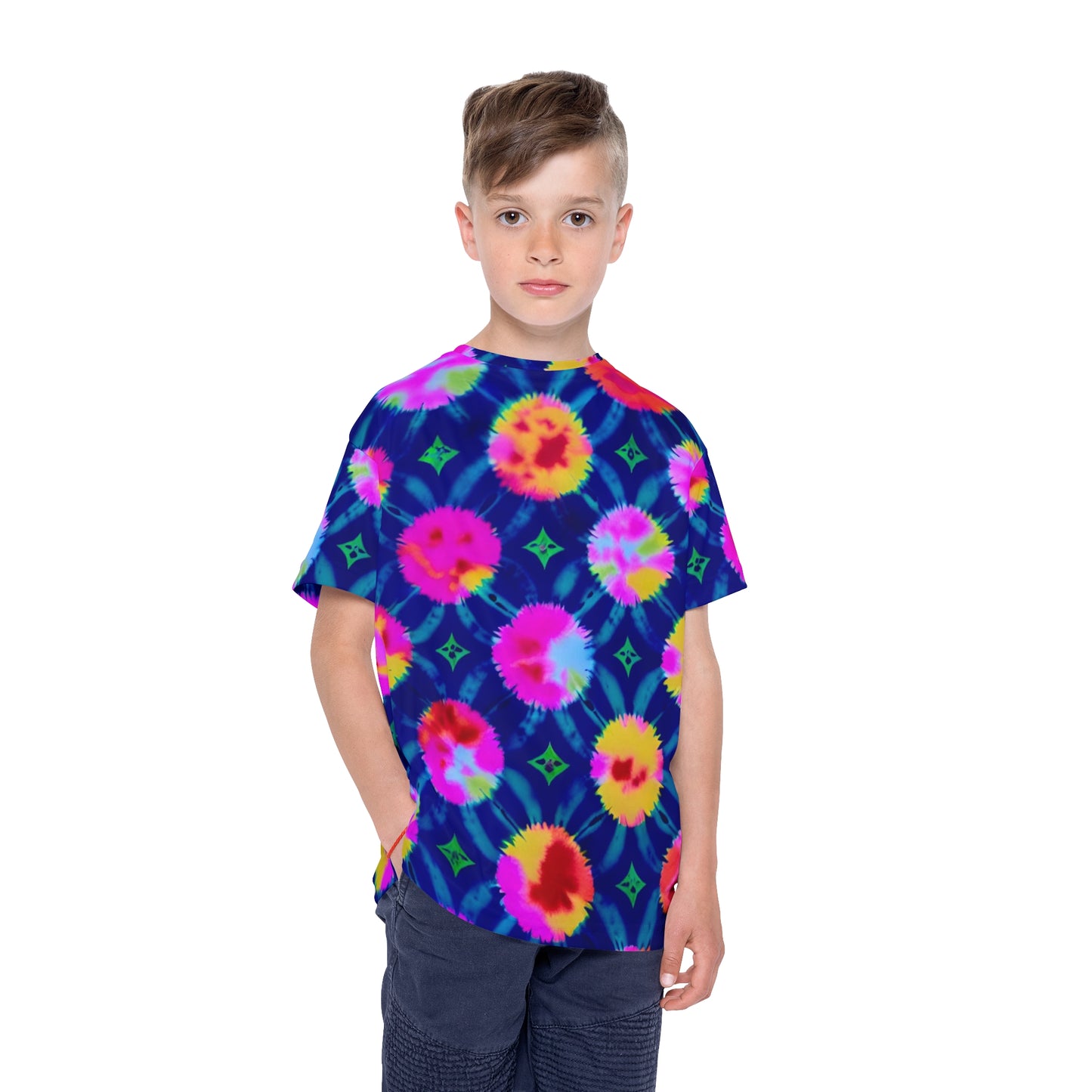 Fuzzy Wuzzy Kids Sports Jersey (AOP)